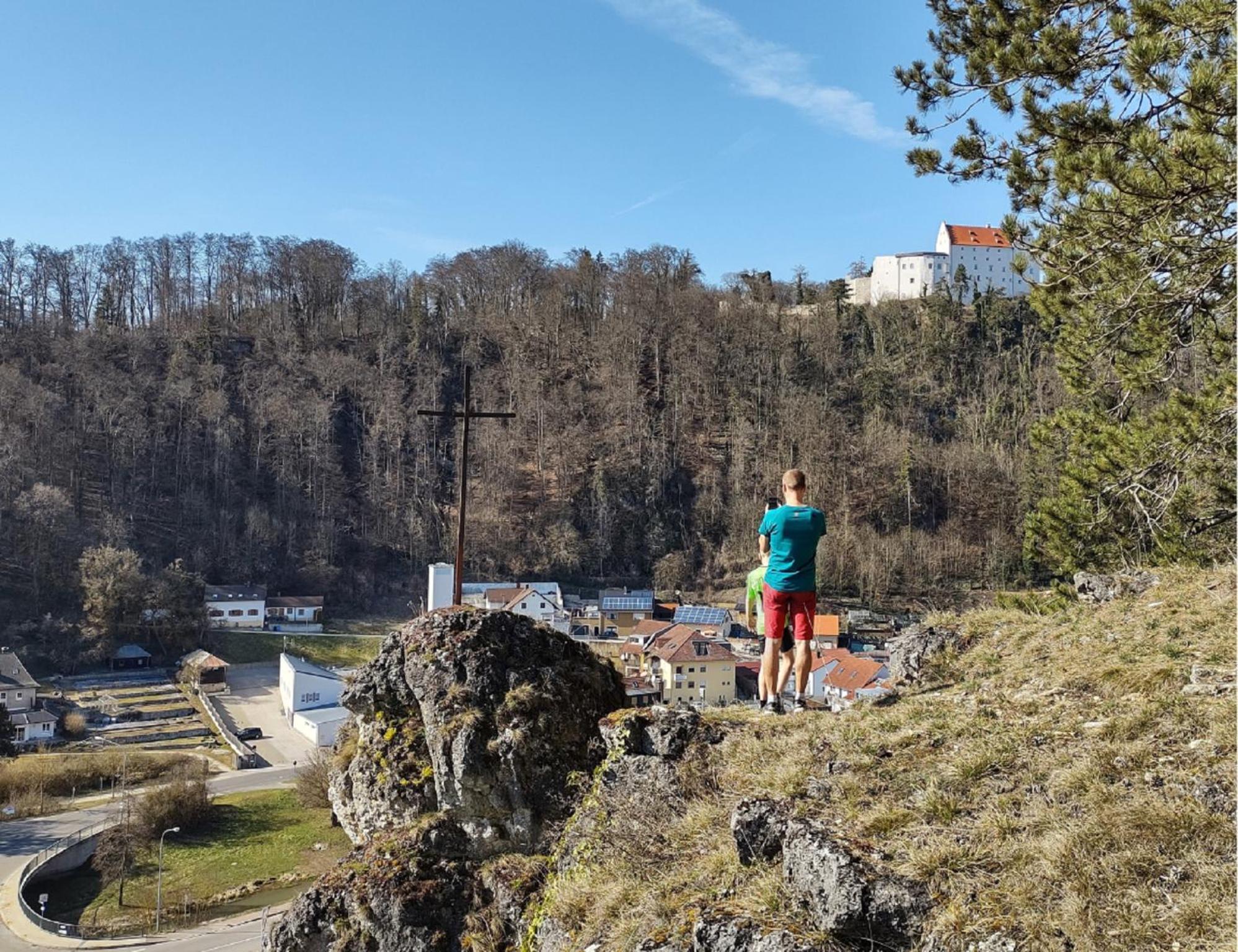 Ferienwohnungen Am Schlossberg Riedenburg Exterior foto